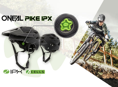 O'Neal Pike helmet with IPX® ACells – The Helmet Impact Absorption Technology