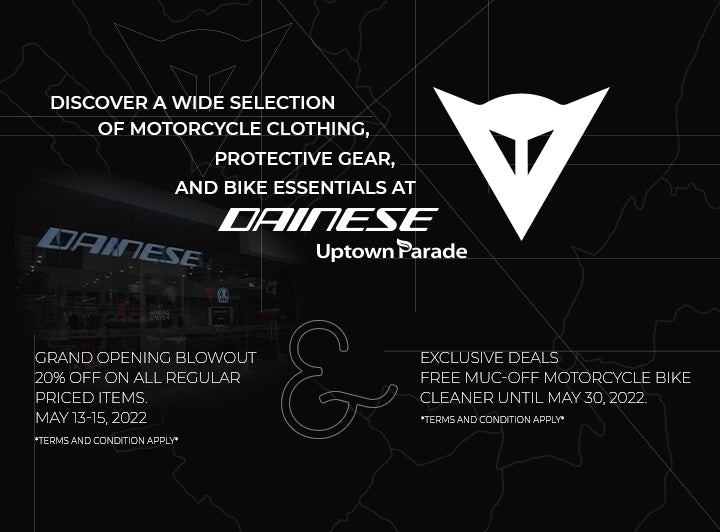 Dainese and MotoMarket Uptown Parade