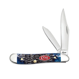 CASE KNIVES PEANUT NAVY BLUE BONE