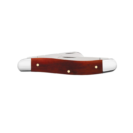 CASE KNIVES EMBELLISHED SMOOTH CHESTNUT BONE MEDIUM STOCKMAN IN GIFT TIN