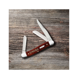 CASE KNIVES EMBELLISHED SMOOTH CHESTNUT BONE MEDIUM STOCKMAN IN GIFT TIN