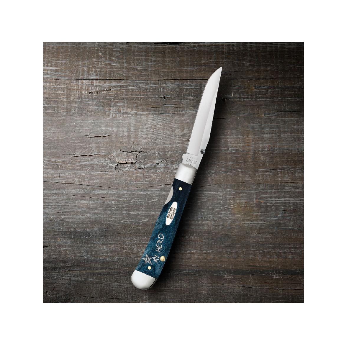 CASE KNIVES DAD MEDITERRANEAN BLUE BONE