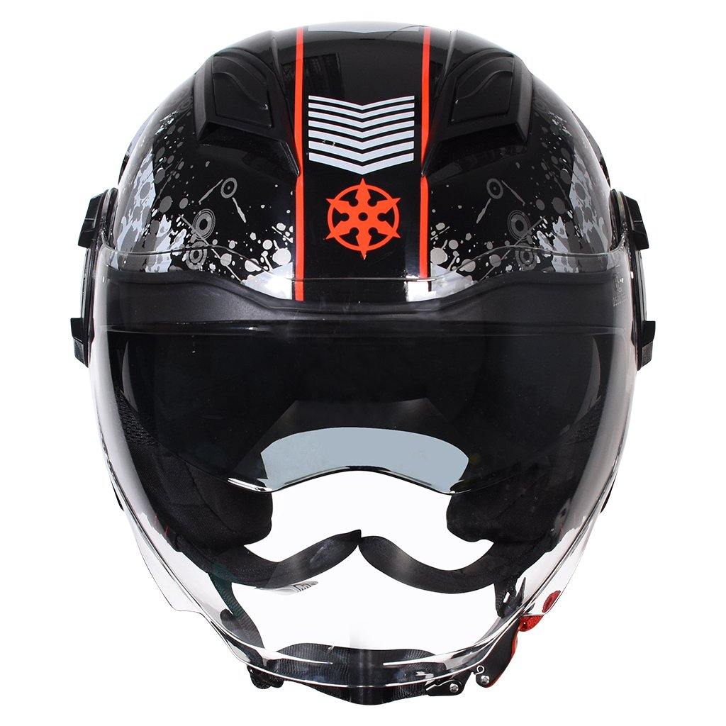 RYO RO-2 (FS-729) MOTORCYCLE OPEN FACE HELMET