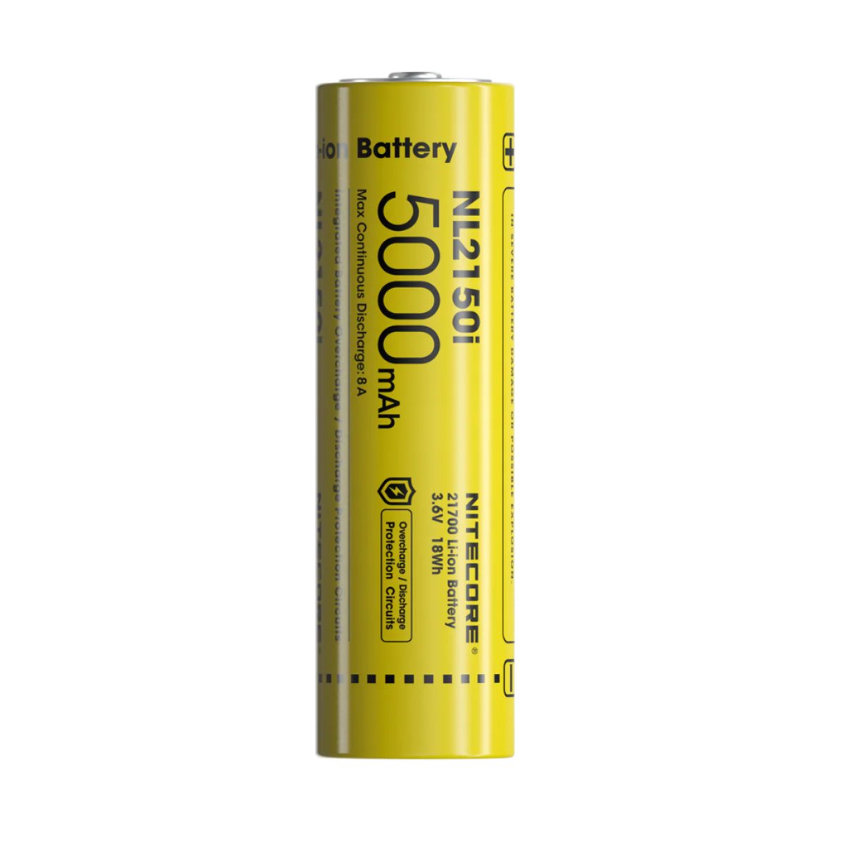 NITECORE 21700 LITHIUM ION 5000MAH (NL2150I)