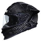 SMK TITAN CARBON MOTORCYCLE FULL FACE HELMET