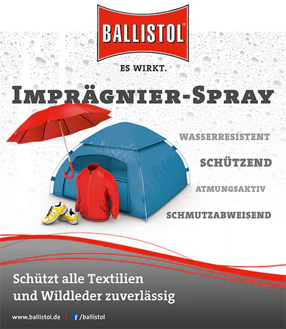 BALLISTOL WATERPROOFING SPRAY (500ML)