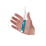 CASE KNIVES SAWCUT JIG CARIBBEAN BLUE BONE TRAPPER