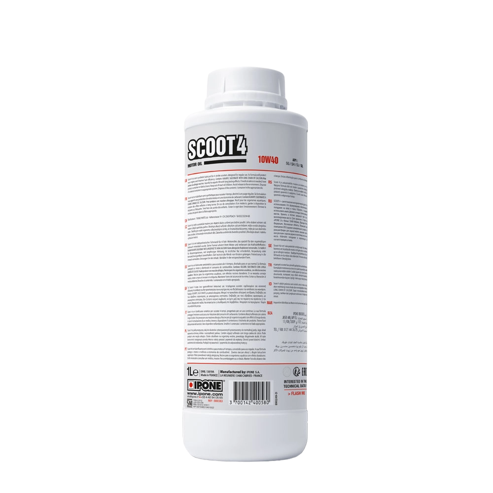 IPONE SCOOT 4 MOTORCYCLE ENGINE OIL