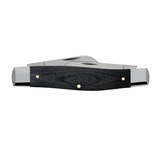 CASE KNIVES BLACK MICARTA LARGE STOCKMAN