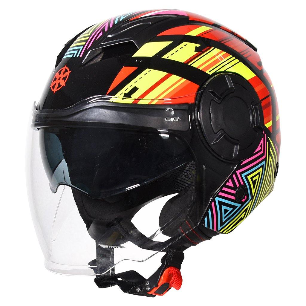 RYO RO-2 (FS-729) MOTORCYCLE OPEN FACE HELMET