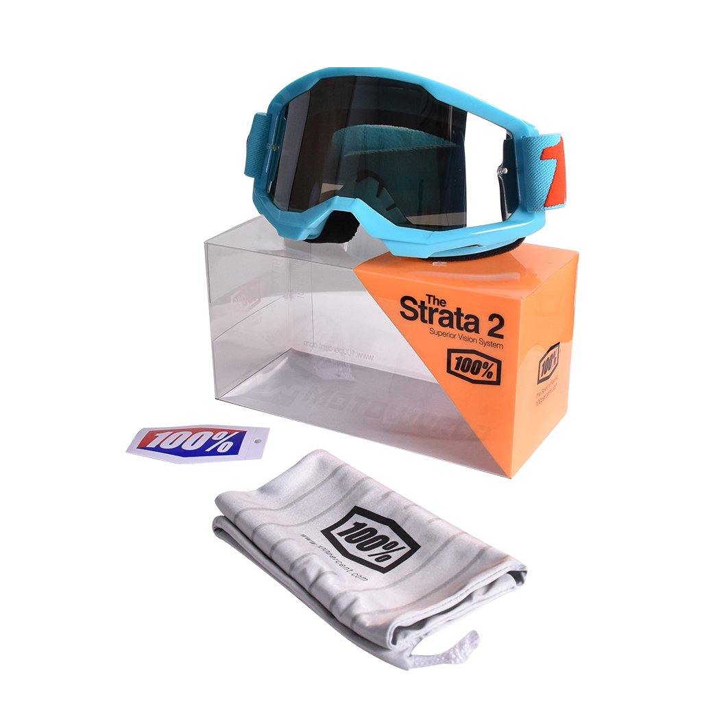 100% STRATA 2 HELMET GOGGLES