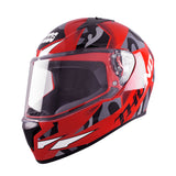 STUDDS THUNDER MOTORCYCLE FULL FACE HELMET (w/ FREE EXTRA VISOR)