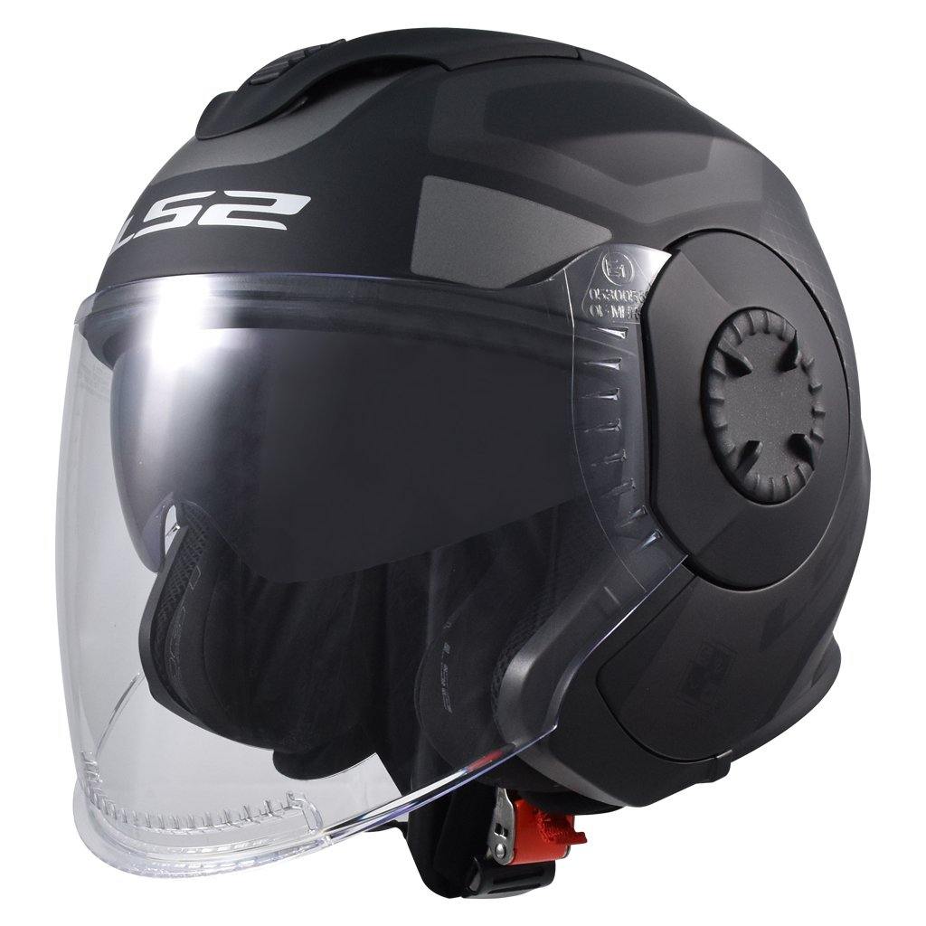 LS2 OF570 VERSO MOTORCYCLE OPEN FACE HELMET