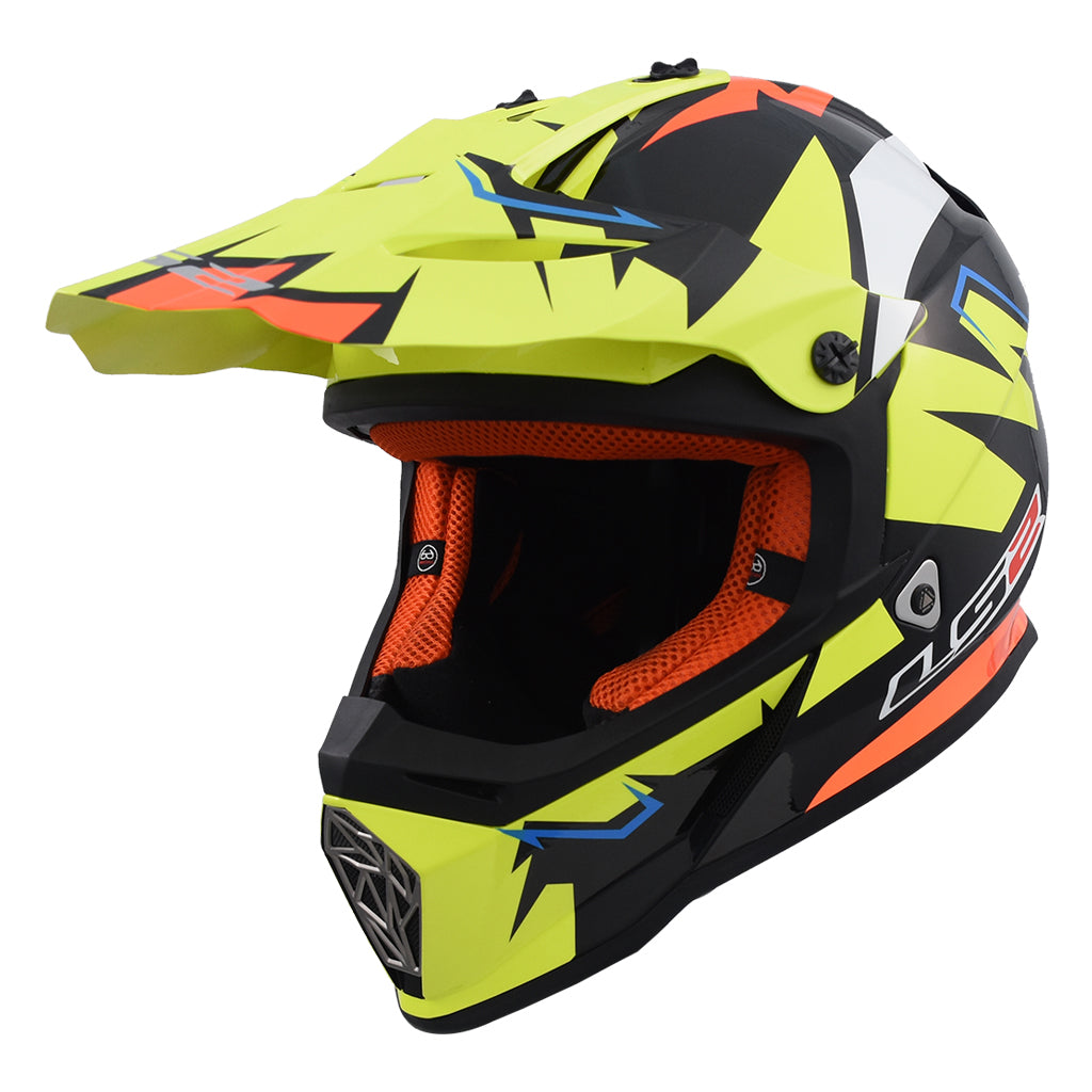 LS2 MX437 FAST MOTORCYCLE MOTARD HELMET