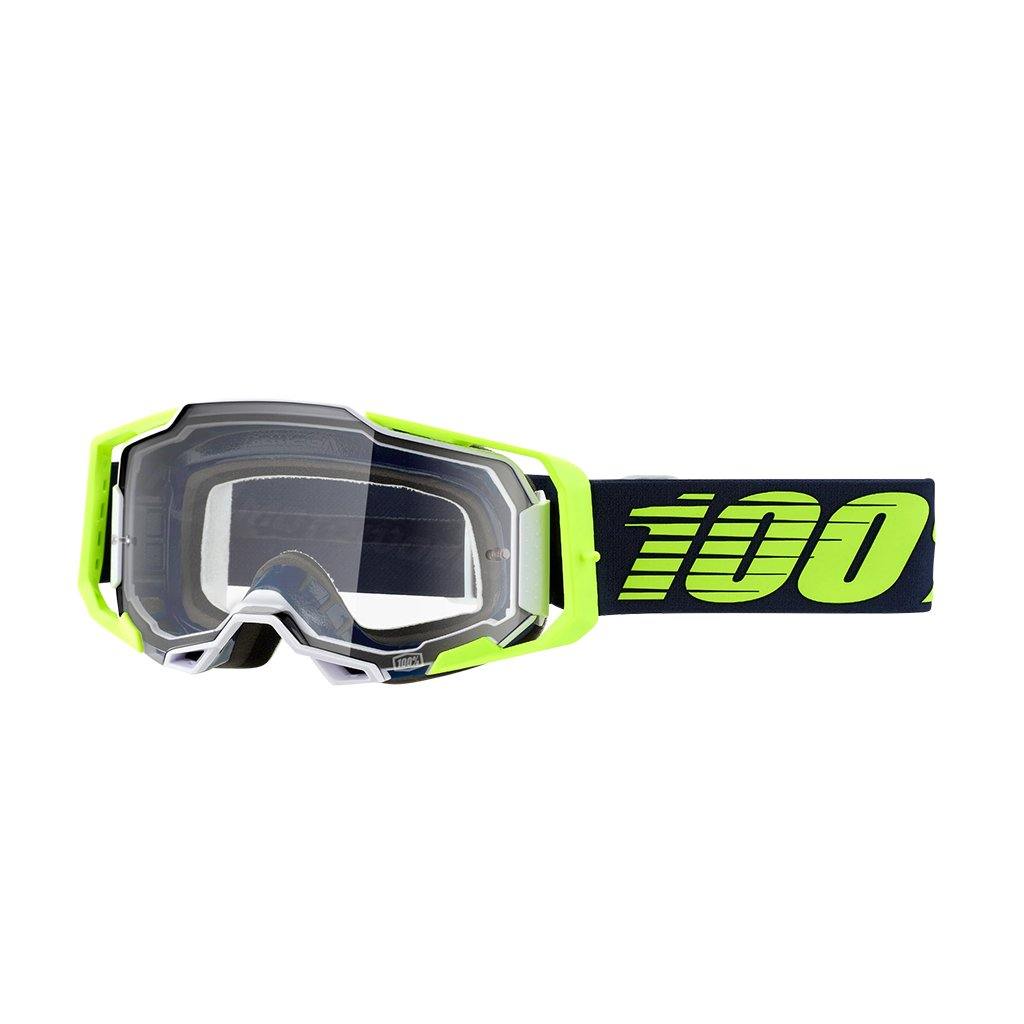 100% ARMEGA MOTORCYCLE HELMET GOGGLES