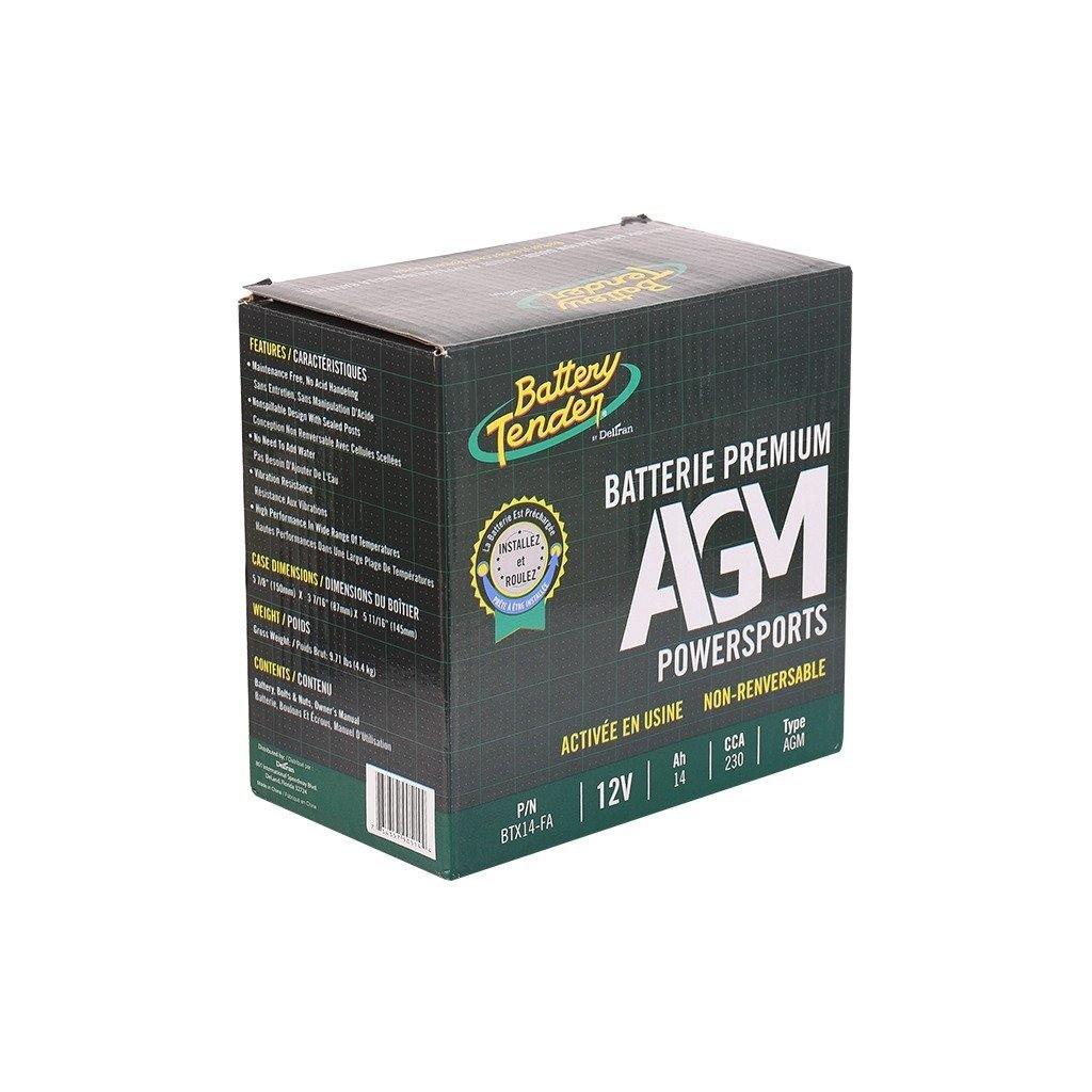 BATTERY TENDER MOTORCYCLE AGM BATTERY 12V