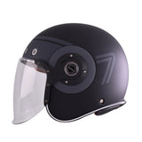 SMK RETRO JET MOTORCYCLE OPEN FACE HELMET