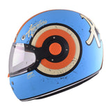 SMK RETRO MOTORCYCLE FULL FACE HELMET