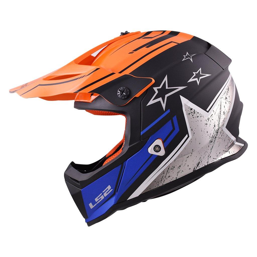 LS2 MX437 FAST MOTORCYCLE MOTARD HELMET