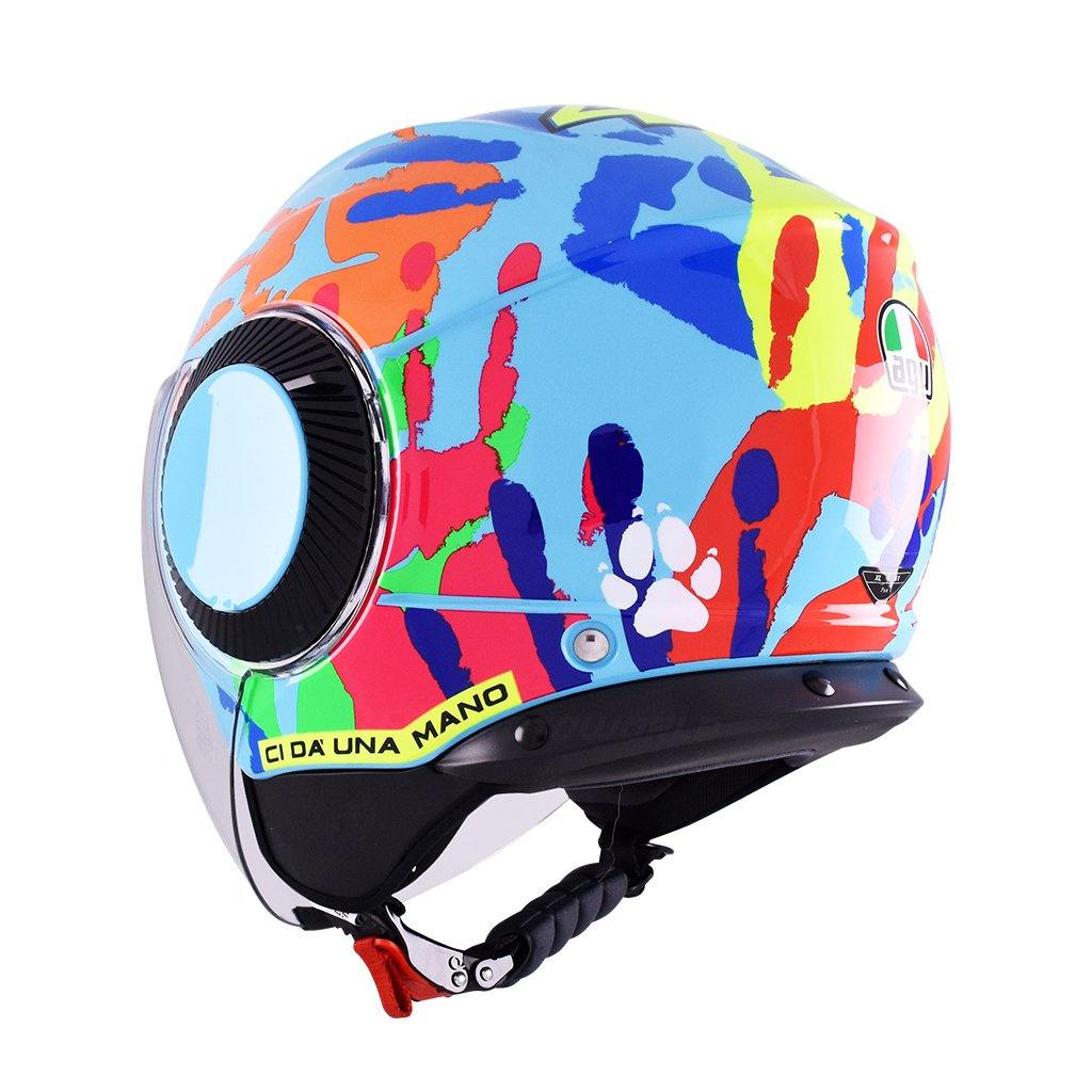 AGV ORBYT MOTORCYCLE OPEN FACE HELMET