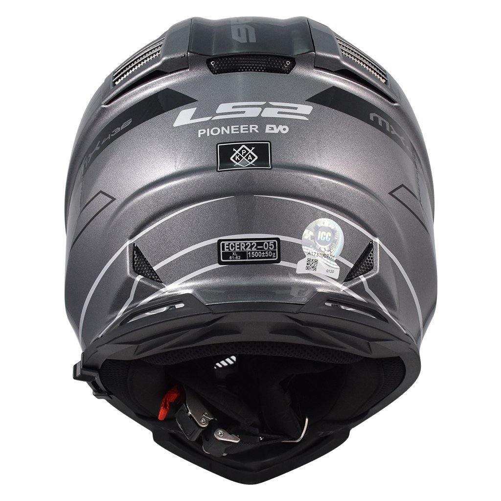 LS2 MX436 EVO PIONEER MOTORCYCLE MOTARD HELMET