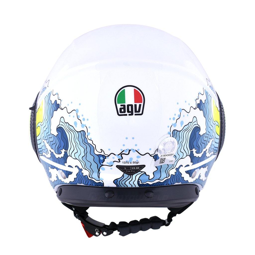 AGV ORBYT MOTORCYCLE OPEN FACE HELMET