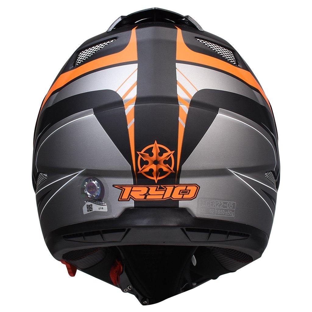 RYO RDX-1 SC-09 MOTORCYCLE MOTARD HELMET