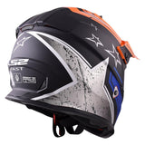 LS2 MX437 FAST MOTORCYCLE MOTARD HELMET