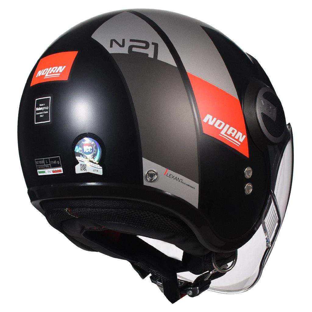 NOLAN N21 VISOR MOTORCYCLE OPEN FACE HELMET