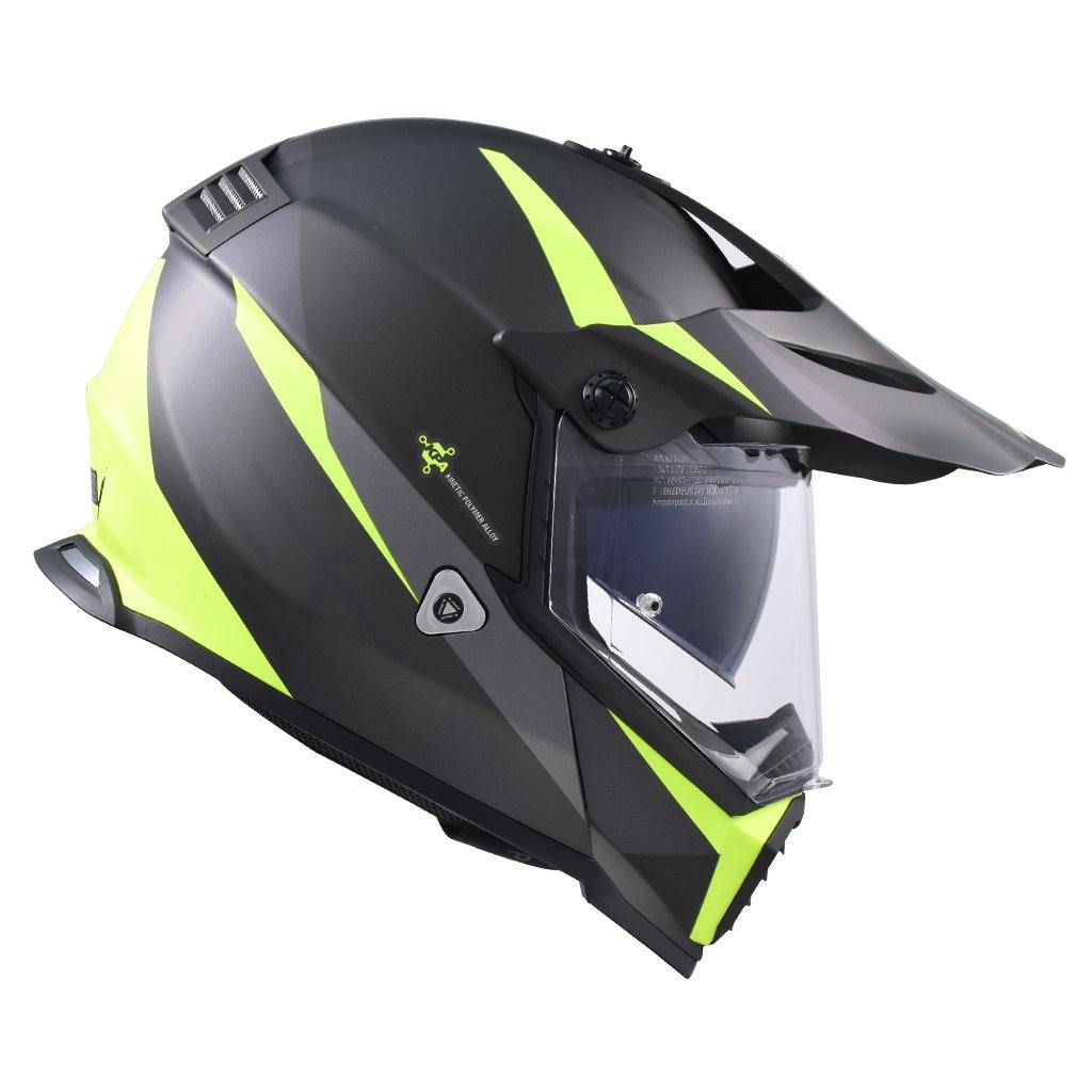 LS2 MX436 EVO PIONEER MOTORCYCLE MOTARD HELMET