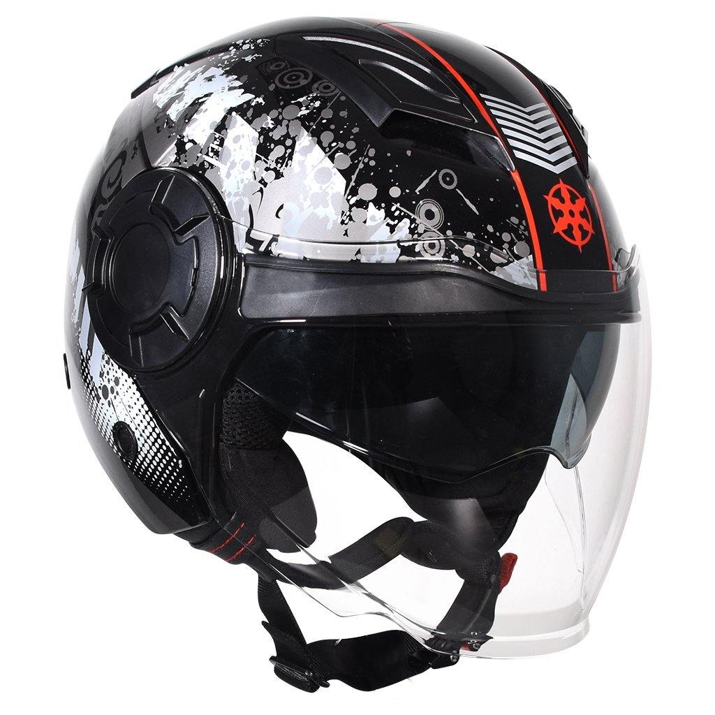 RYO RO-2 (FS-729) MOTORCYCLE OPEN FACE HELMET