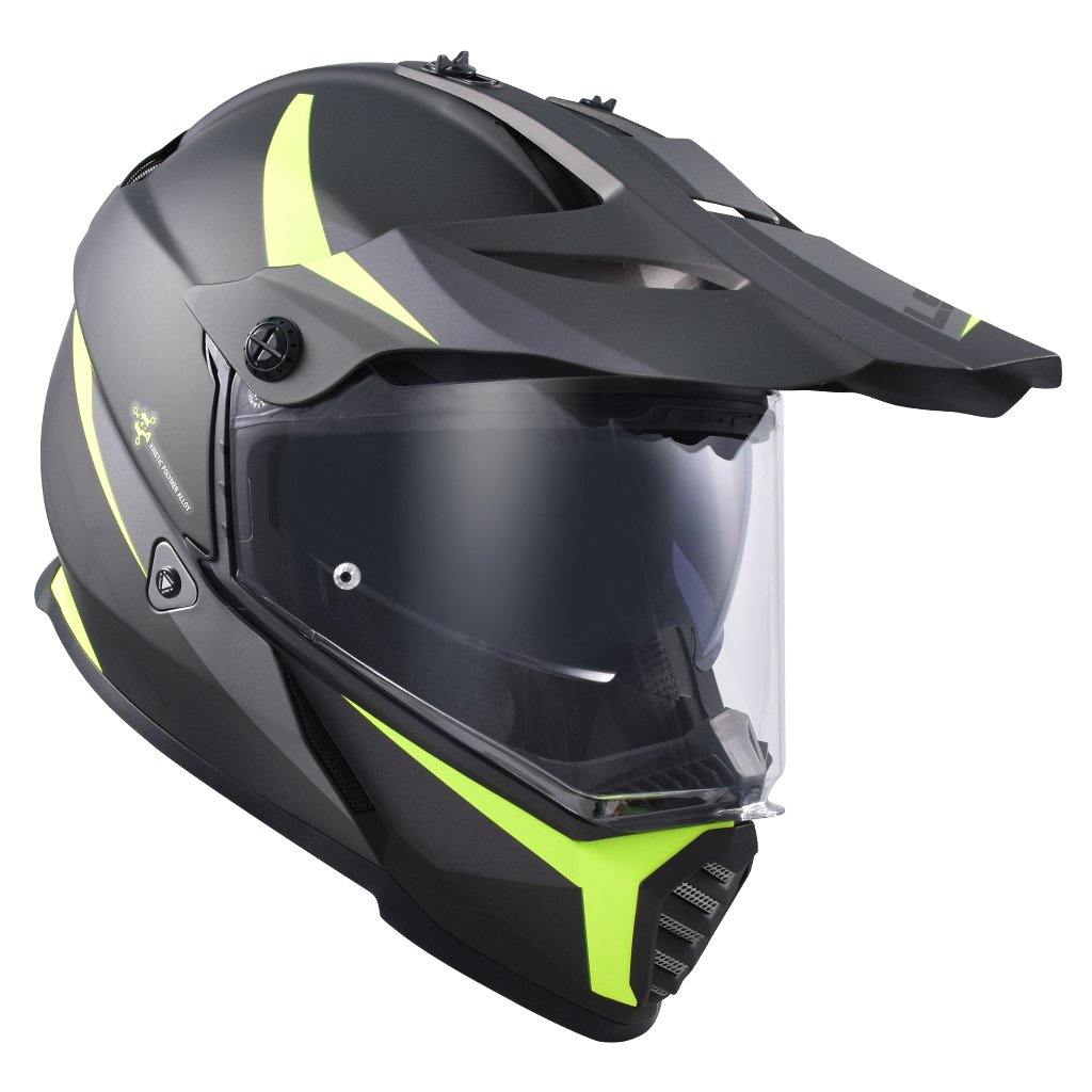 LS2 MX436 EVO PIONEER MOTORCYCLE MOTARD HELMET