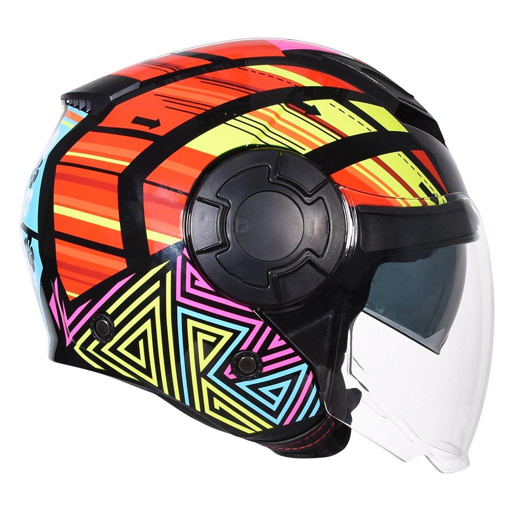 RYO RO-2 (FS-729) MOTORCYCLE OPEN FACE HELMET