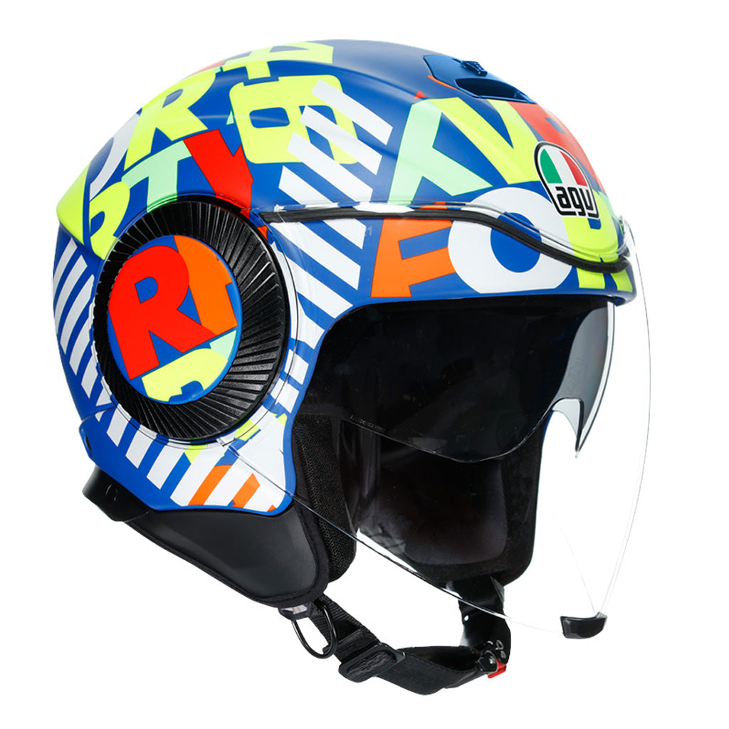 AGV ORBYT MOTORCYCLE OPEN FACE HELMET