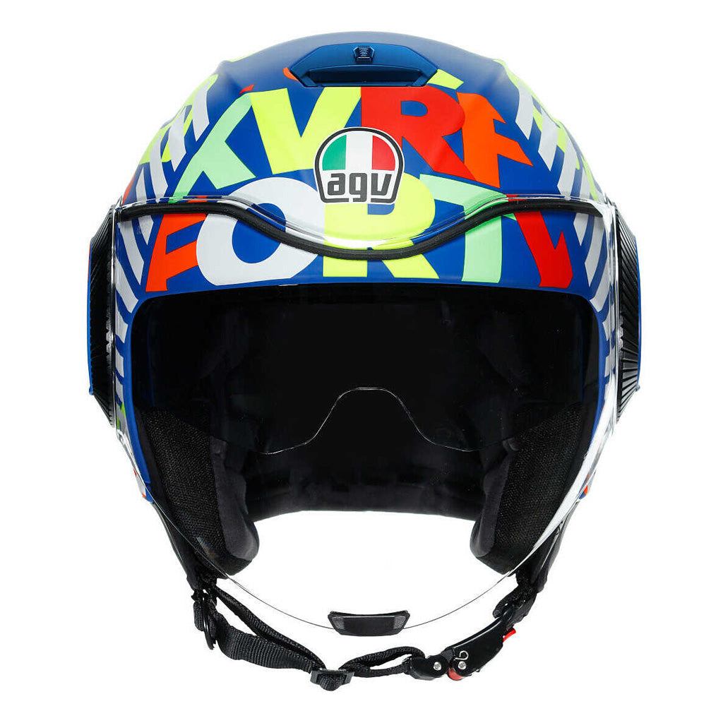 AGV ORBYT MOTORCYCLE OPEN FACE HELMET