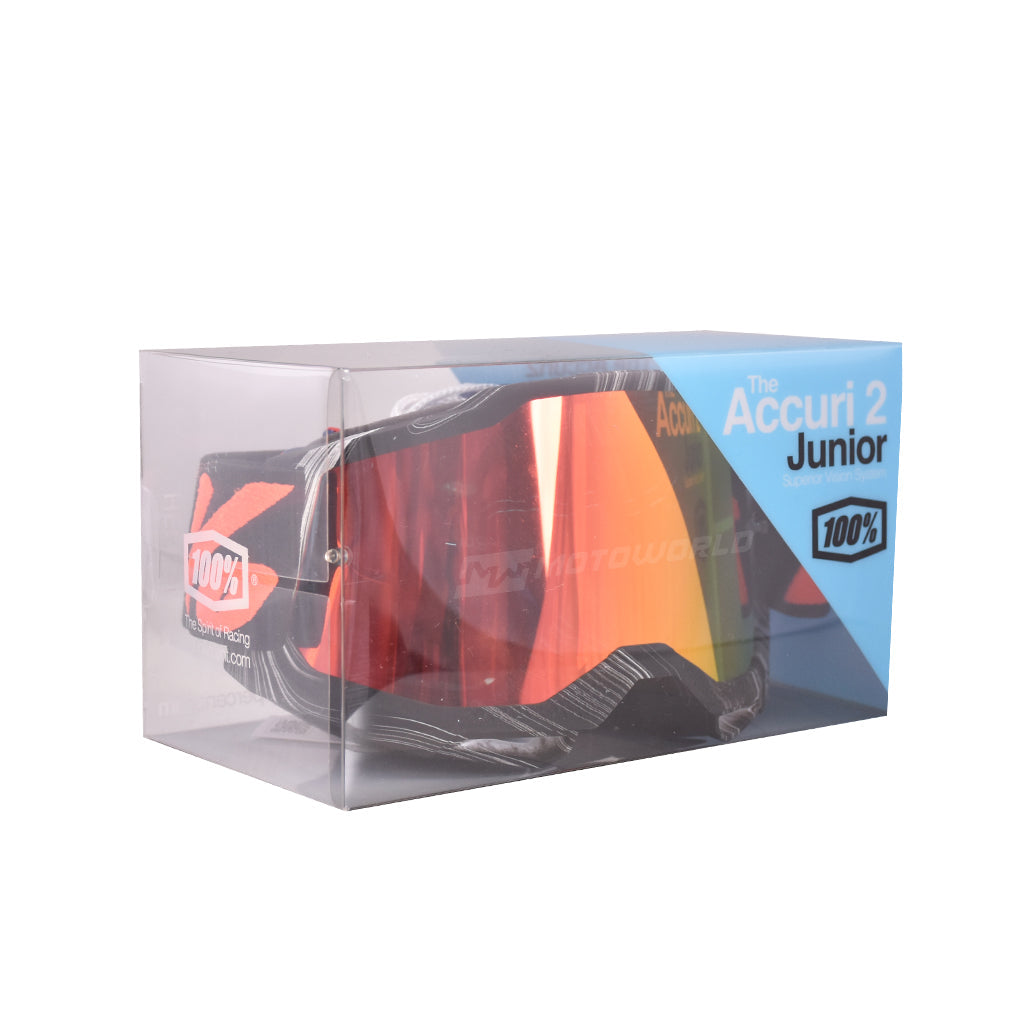 100% ACCURI 2 MOTORCYCLE HELMET GOGGLES