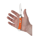 CASE KNIVES ORANGE SYNTHETIC TRAPPER
