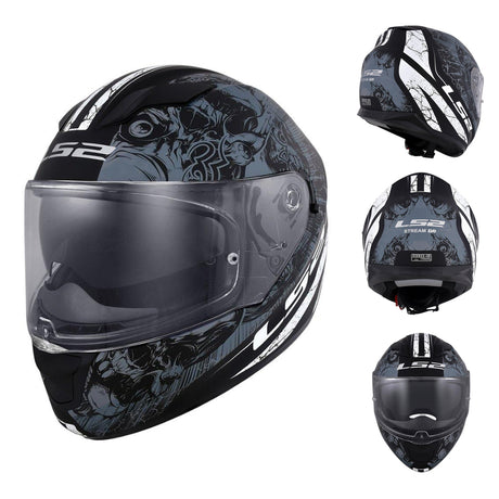 LS2 FF320 EVO STREAM MOTORCYCLE FULL FACE HELMET