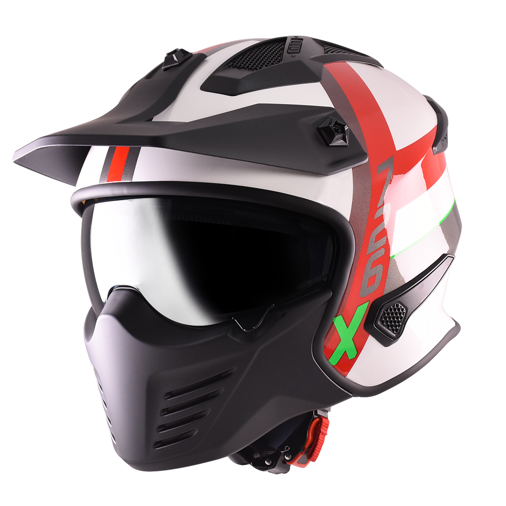 RYO RX-1 (FS-726) MOTORCYCLE OPEN FACE HELMET