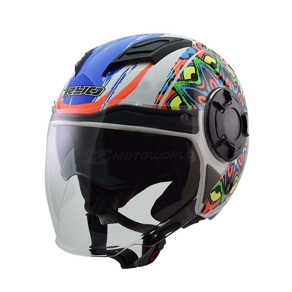 RYO RO-2 (FS-729) MOTORCYCLE OPEN FACE HELMET