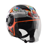 RYO RO-2 (FS-729) MOTORCYCLE OPEN FACE HELMET