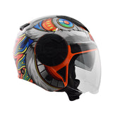 RYO RO-2 (FS-729) MOTORCYCLE OPEN FACE HELMET