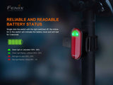 FENIX BC05RV2.0 RECHARGEABLE BIKE TAIL LIGHT