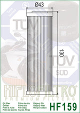 HIFLO FILTRO PREMIUM MOTORCYCLE OIL FILTERS