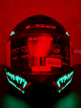 LS2 FF820 RAPID III MOTORCYCLE FULLFACE HELMET
