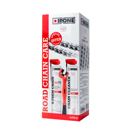 IPONE MOTORCYCLE CHAIN & GREASE CLEANER ROAD PACK