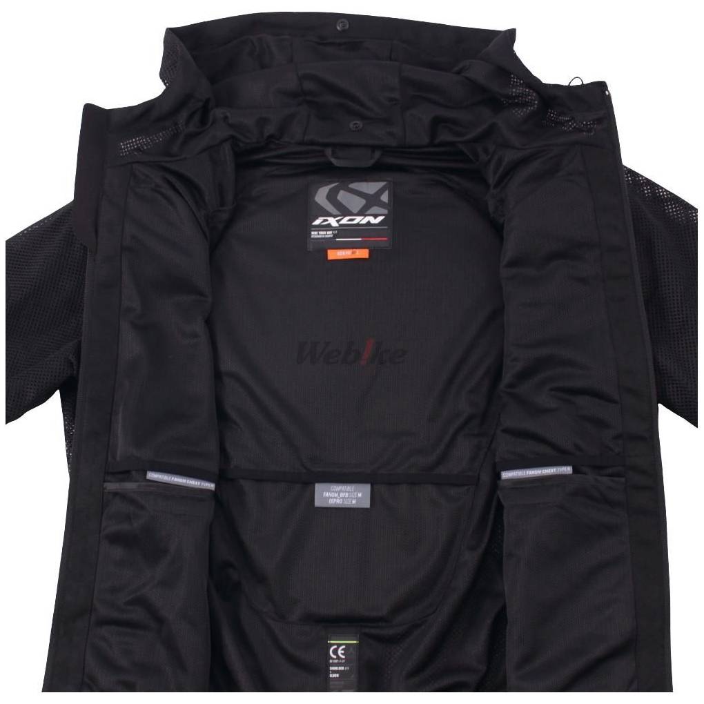 IXON HOODIE AIR 2 MOTORCYCLE MESH JACKET