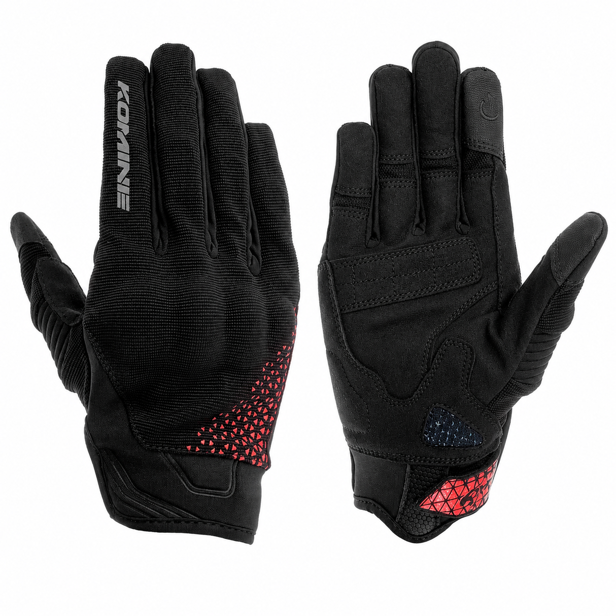 KOMINE GK-1833 PROTECT MOTORCYCLE MESH GLOVES BRAVE