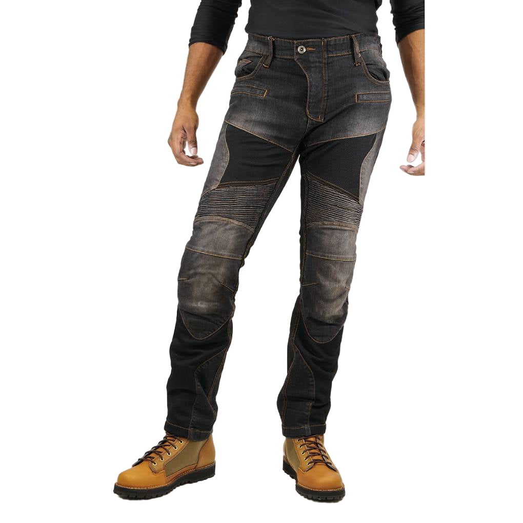 KOMINE WJ-7393 STANDARD PROTECT MESH MOTORCYCLE JEANS
