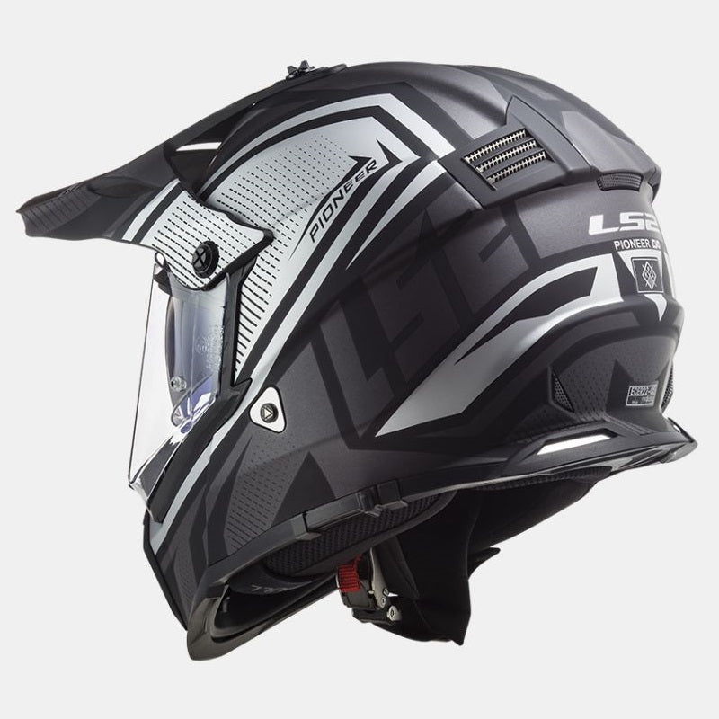 LS2 MX436 EVO PIONEER MOTORCYCLE MOTARD HELMET